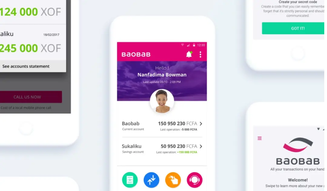 Baobab Mobile Banking project cover